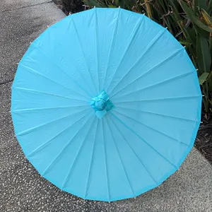 Blue Wedding Paper Parasol