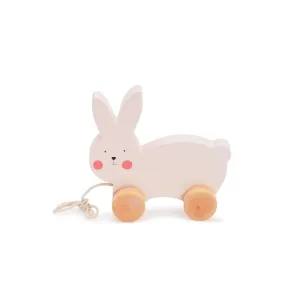 Bubble Wooden Rabbit Pull Along (18m )