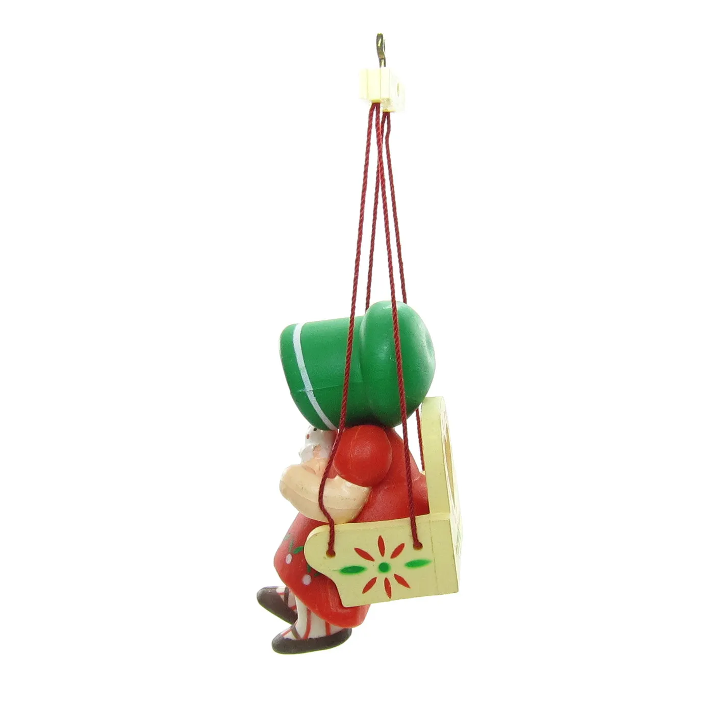 Christmas is for Children Hallmark Ornament Girl Sitting in Swing