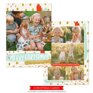 Christmas Photocard Template | Christmas Fairytale