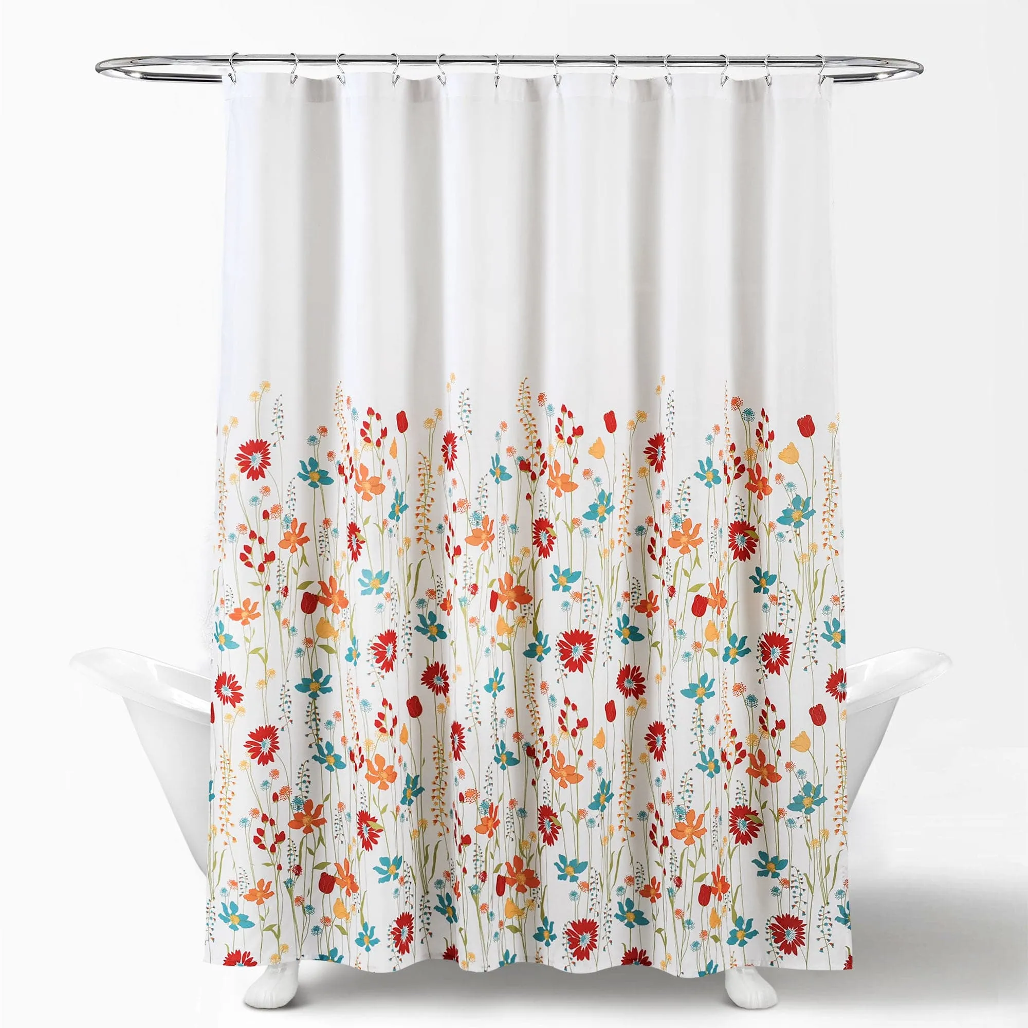 Clarissa Floral Shower Curtain