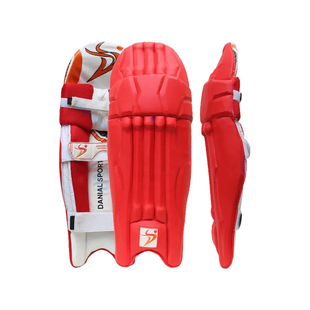 DS Red Cricket Batting Pads Adult