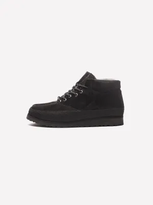 Explorer Mid - Black Suede