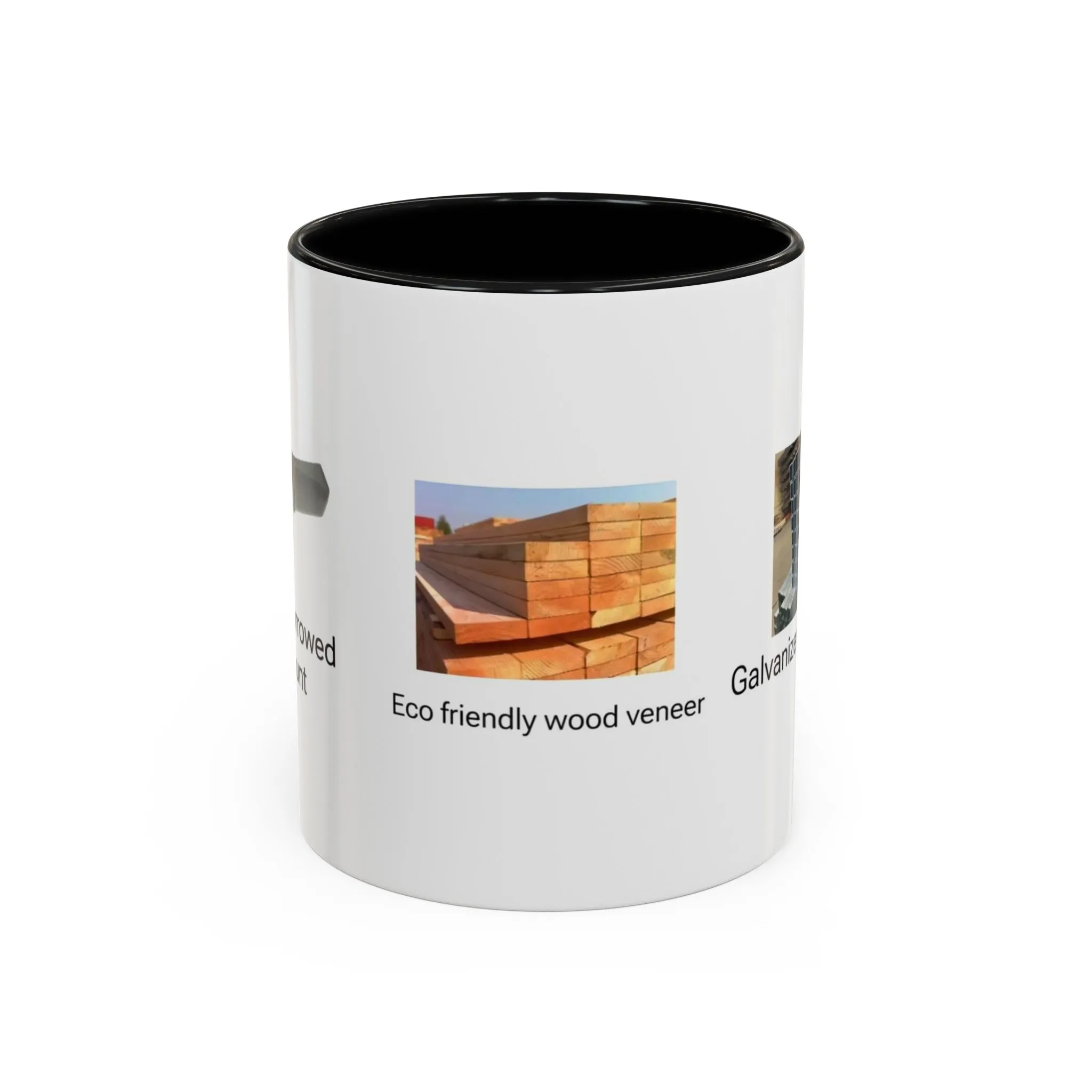 Galvanized Square Steel Meme Coffee Mug (11oz)