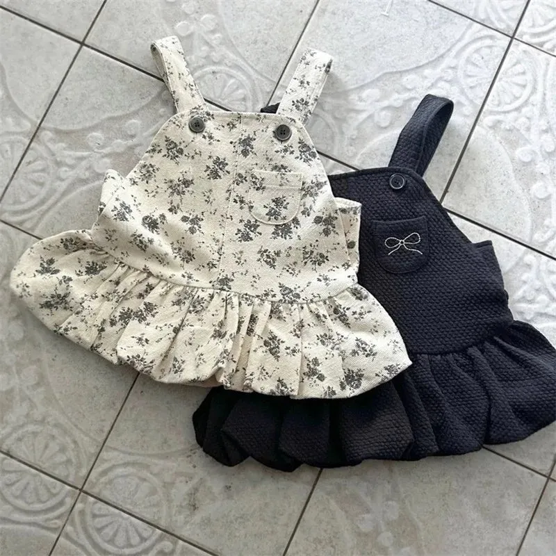 Girls Balloon Sleeveless Dress