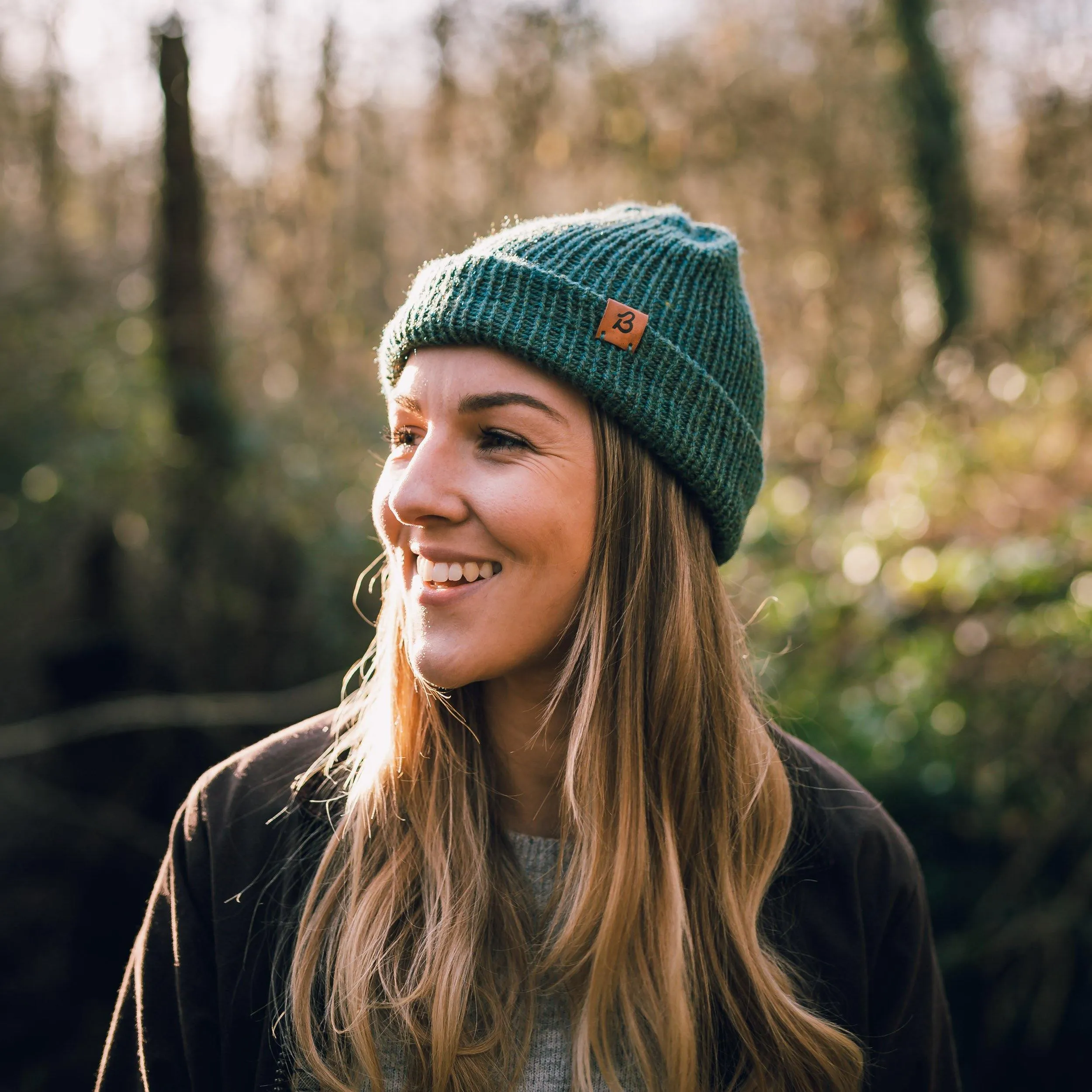 Grey Mix Slack Fit Wooly Hat