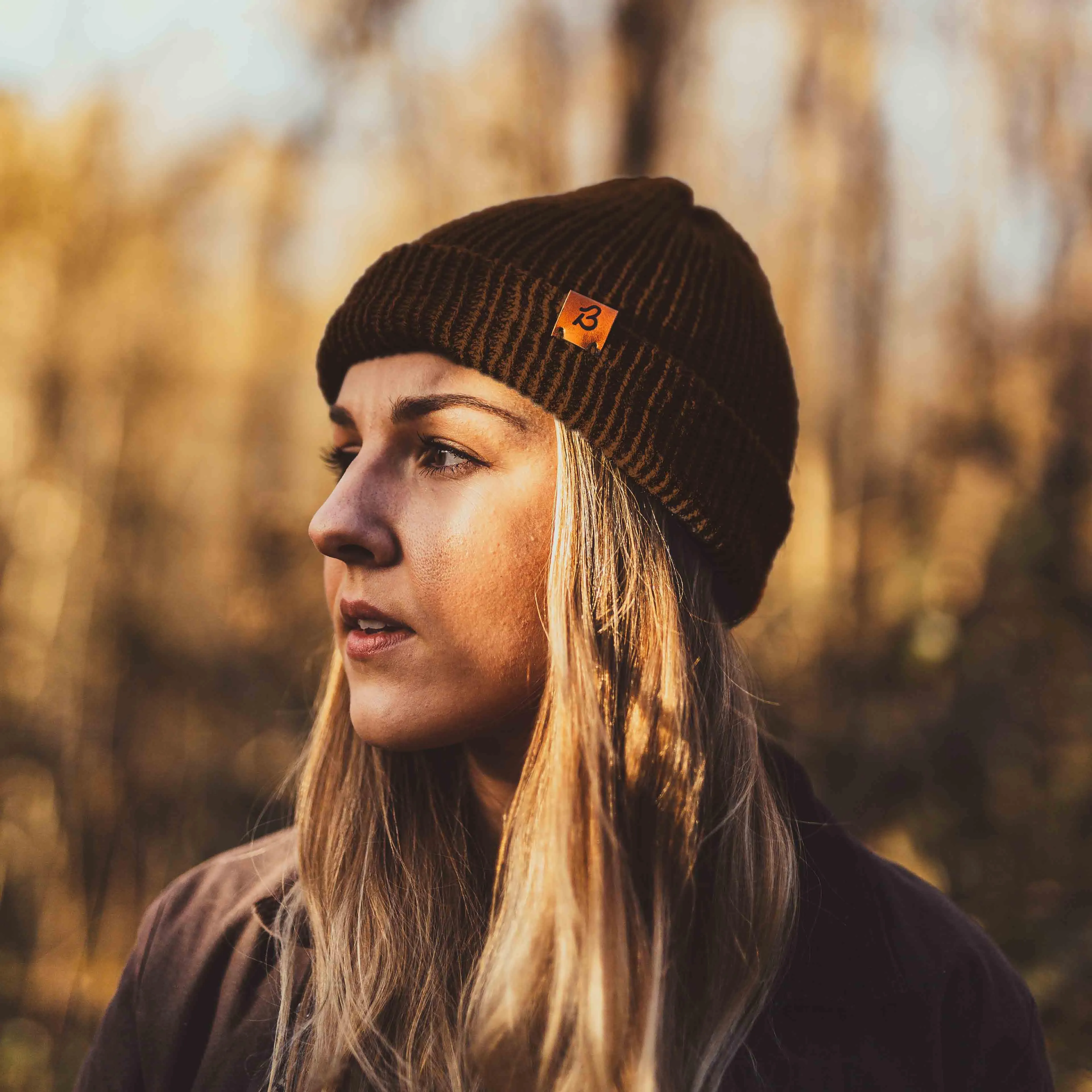 Grey Mix Slack Fit Wooly Hat