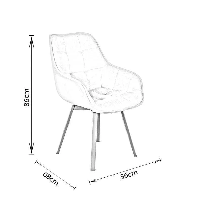 Harrow 200cm Dining Table & 6 Emerald Montreal Chairs