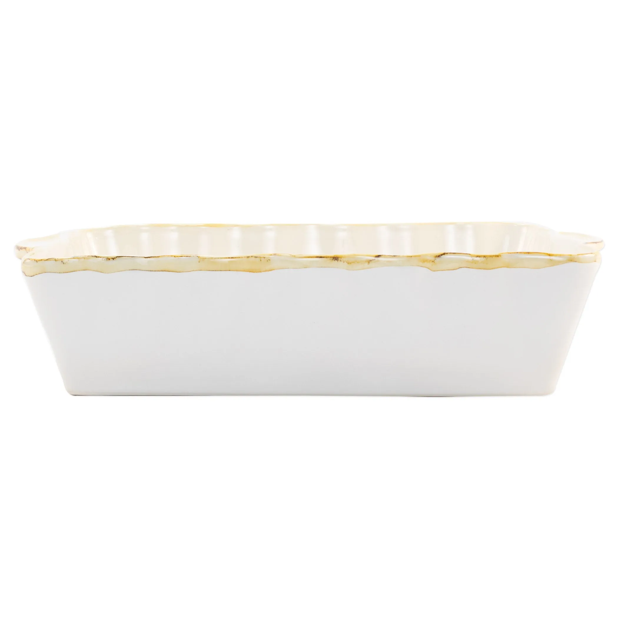 Italian Bakers Large Rectangular Baker - White