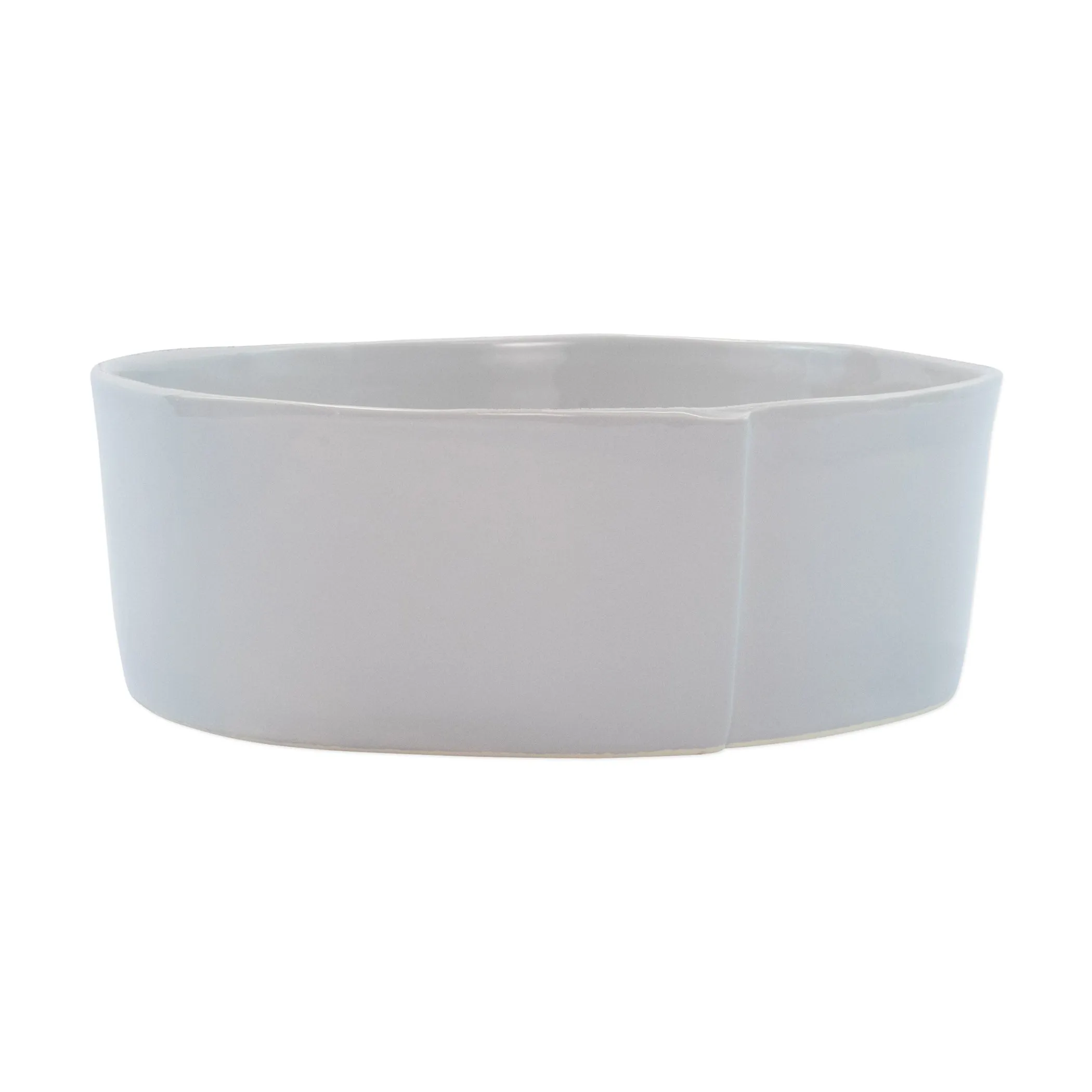 Lastra Serving Bowl - Large - Light Gray