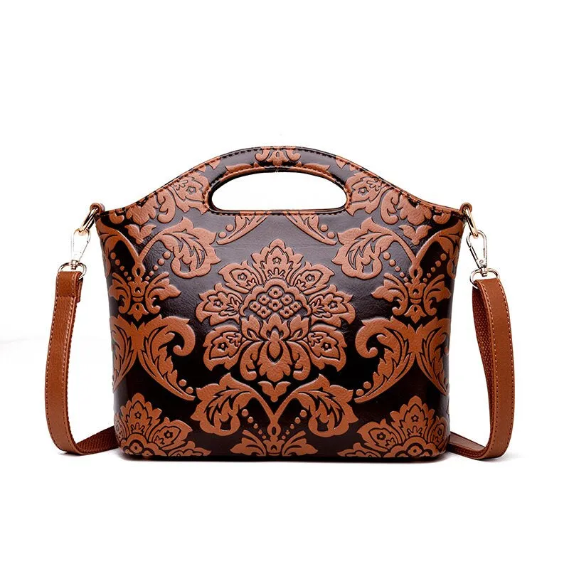 Luxury Vintage Genuine Leather Women Purse