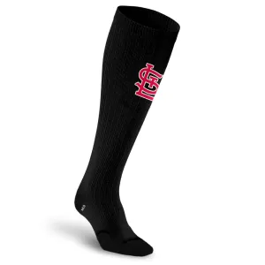 MLB Black Compression Socks, St. Louis Cardinals