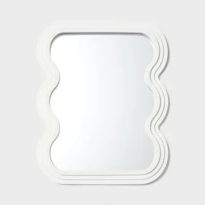 New - Wave Kids' Mirror White - Pillowfort