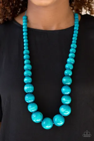 Paparazzi Effortlessly Everglades Necklace Blue