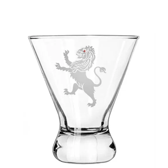 Rampant Lion Modern Cocktail Glasses