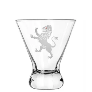 Rampant Lion Modern Cocktail Glasses