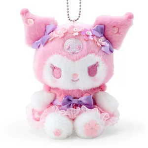 Sanrio Kuromi sakura plushie mascot