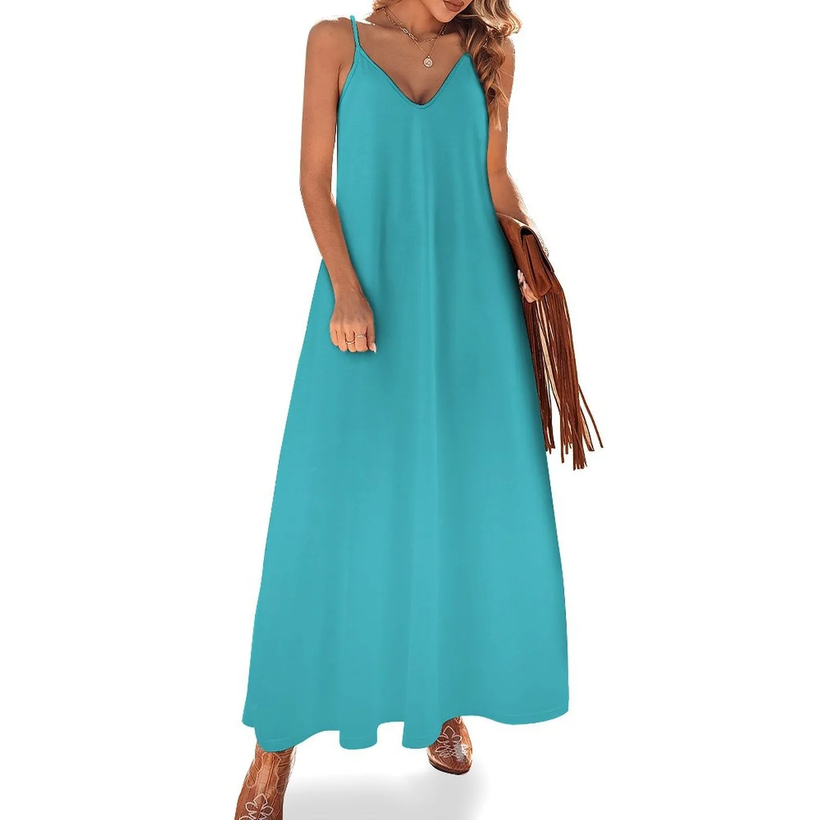 Spaghetti Strap Ankle-Length Dress Long dress Pelorus