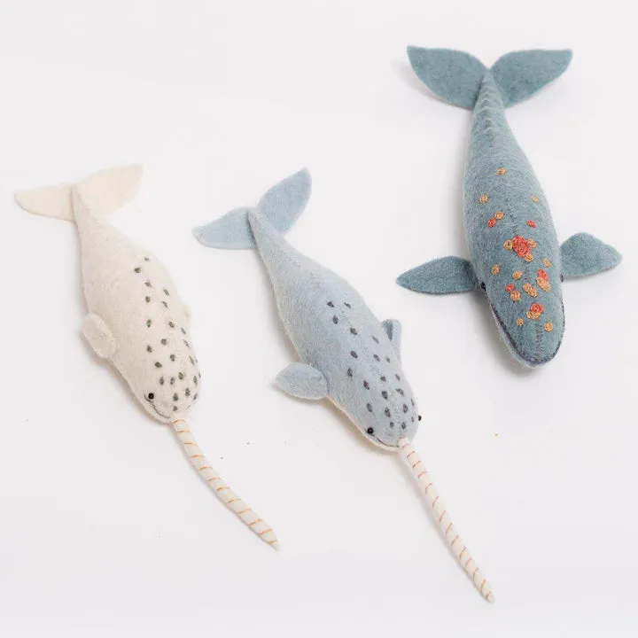 Spyhop Gray Whale Ornament