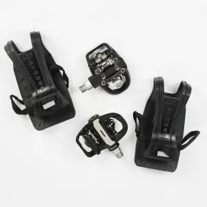 Stages SP4 Kit (pedals with toe cages)