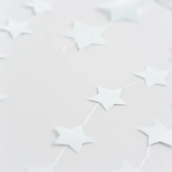 STAR paper string garland