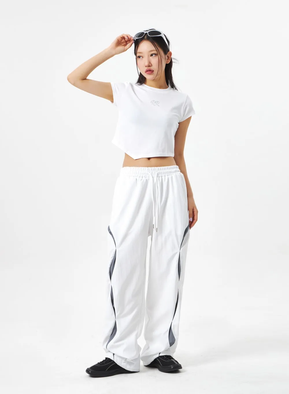 Wide Track Pants Unisex CA317