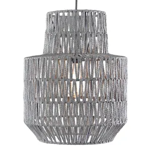 Woven Rope Hanging Pendant Lamp